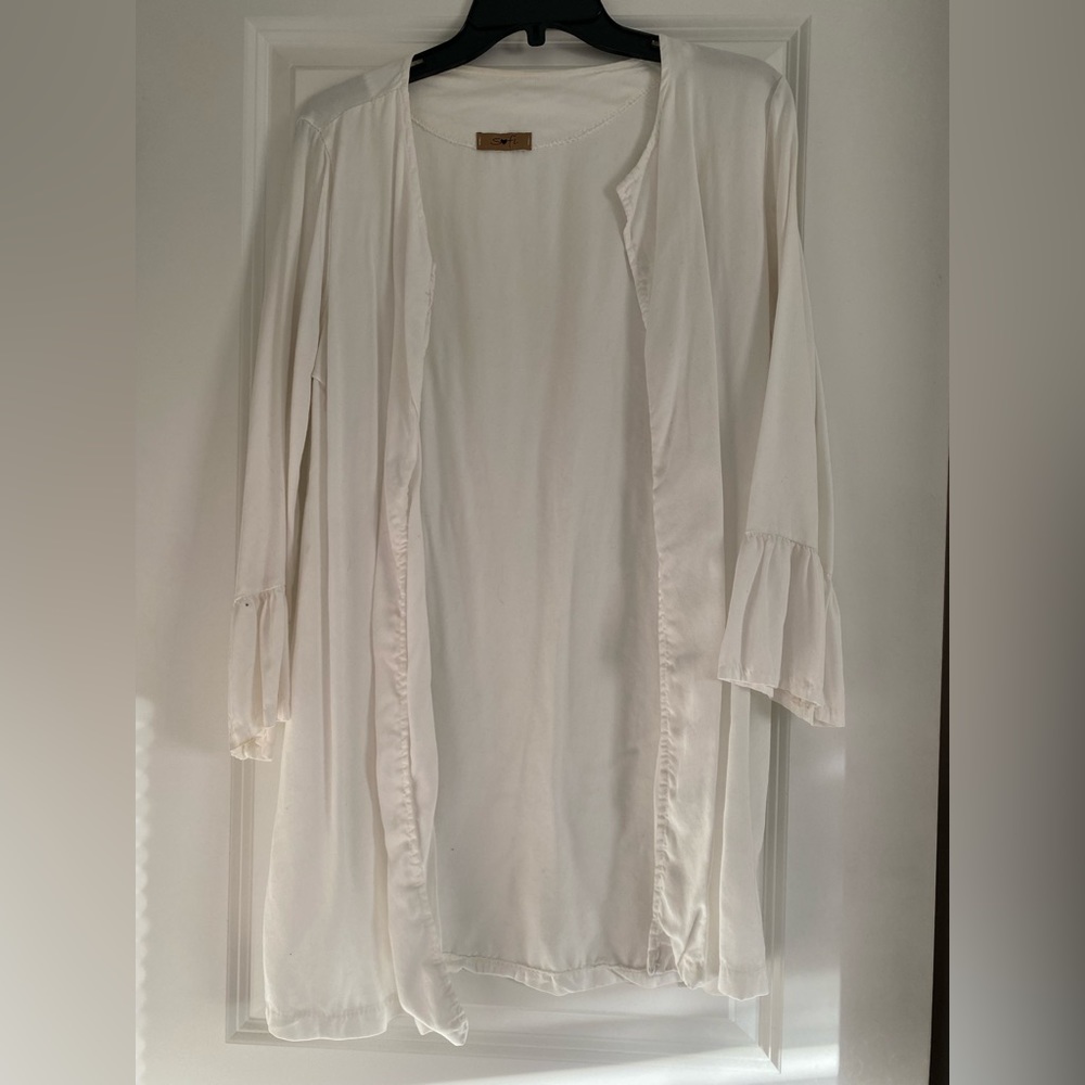 Sofi White Cardigan